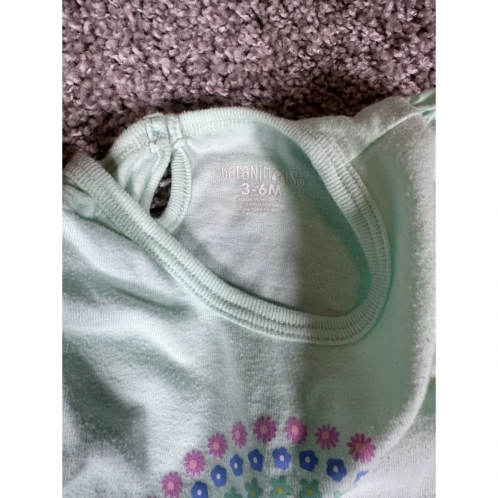 Baby Girl 3-6M Clothing Lot 7 Pc‎ Disney Carter's babyGap Garanimals Pajamas